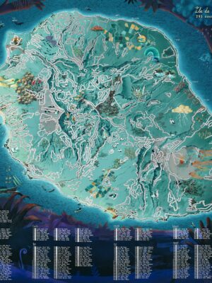 Carte à gratter - Randograttons.re