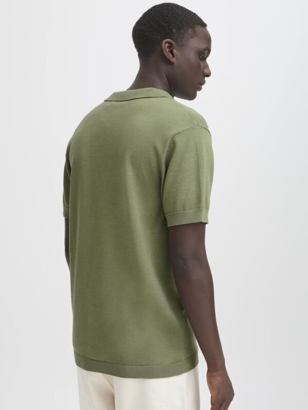 Polo en maille col ouvert - Blend – Image 3