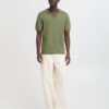 Polo en maille col ouvert - Blend