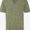 Polo en maille col ouvert - Blend – Image 4