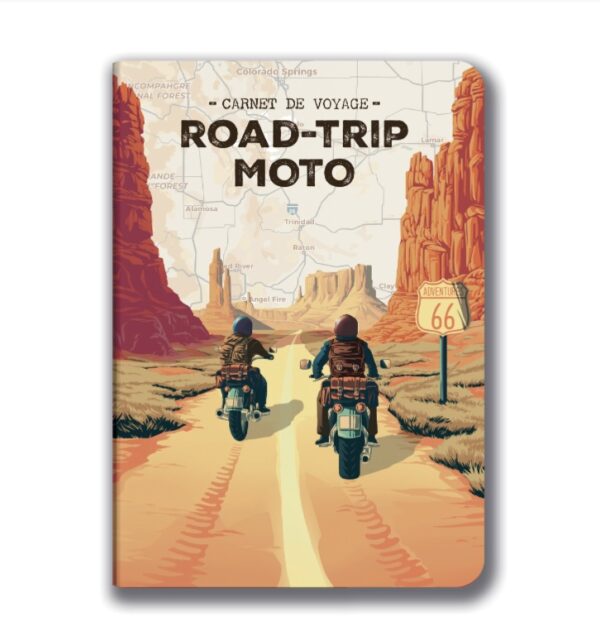 Carnet Road Trip Moto - Aventura Éditions