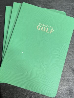 Carnet de golf - Aventura Éditions