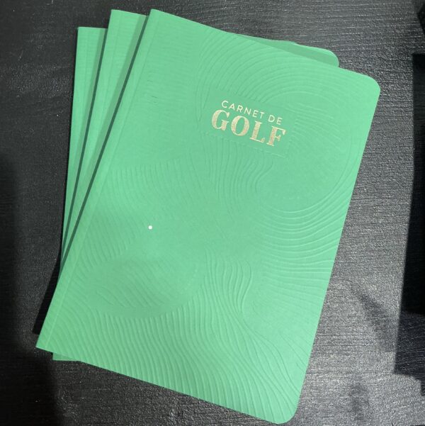 Carnet de golf - Aventura Éditions