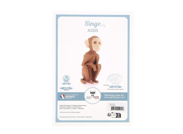Singe en papier - Agent Paper – Image 3